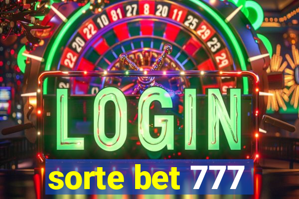 sorte bet 777